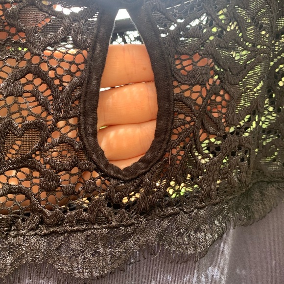 Maternity Formal Dress- navy - Picture 4 of 6